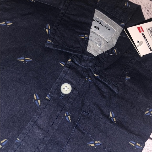 🆕 Quiksilver Boys' Boredsnap Mini Motif SS - Picture 7 of 7